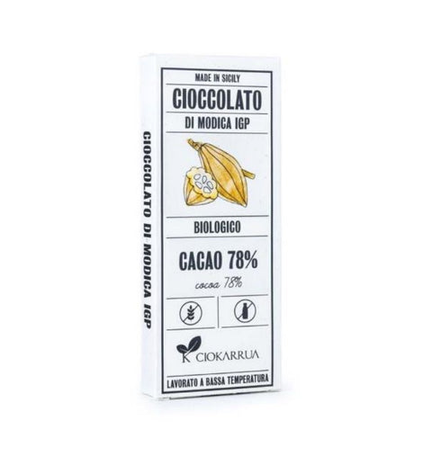 Tavoletta Cioccolato di Modica IGP - Cacao 78%