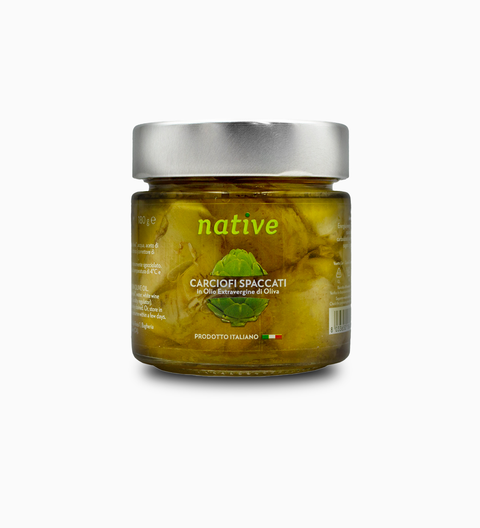 Carciofi spaccati in olio extravergine di oliva - Native
